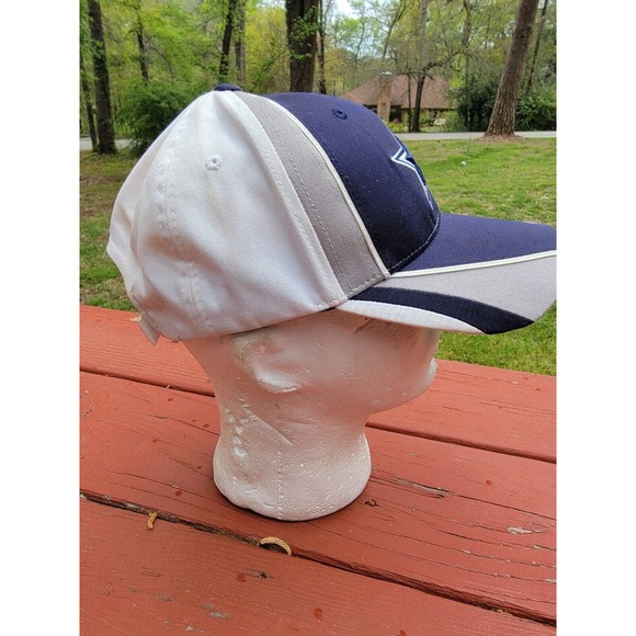 Vintage Dallas Cowboys Hat Football Back Adjustable Strap back Hook And Loop - Picture 3 of 11